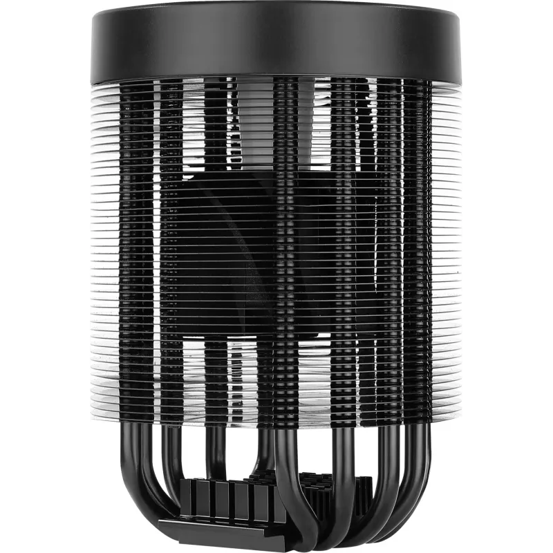 Aušintuvas AEROCOOL Mirage 5, 5 šilumos vamzdeliai 6 mm, 60 mm ventiliatorius, TDP 150 W, juodas