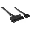 Aerocool DUO12PRO rinkinys 3x ventiliatorius 12 cm ARGB LED dvigubas žiedas antivibracinis 6 kontaktų, juodas