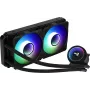 Aerocool MIRAGEL240 CPU Liquid Cooled 2x 12cm ARGB Fan TDP 400W Juoda