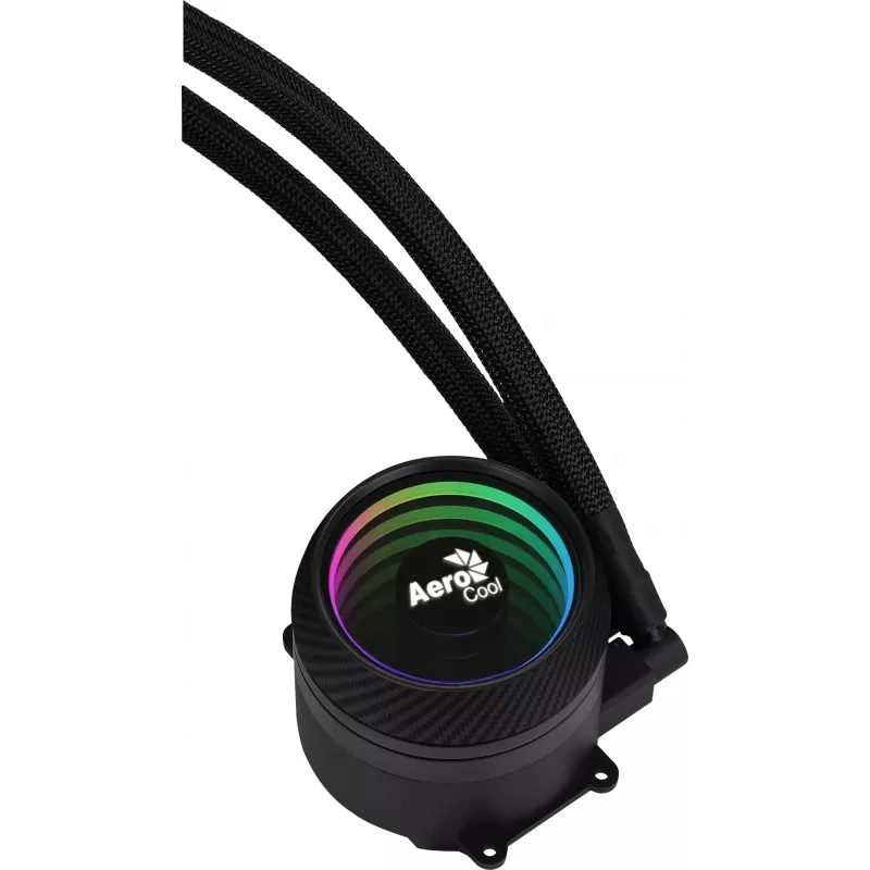 Aerocool MIRAGEL240 CPU Liquid Cooled 2x 12cm ARGB Fan TDP 400W Juoda