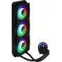 Aerocool MIRAGEL360 skysto CPU aušinimo sistema 3x12cm ARGB ventiliatorius TDP 550W juoda