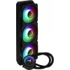 Aerocool MIRAGEL360 skysto CPU aušinimo sistema 3x12cm ARGB ventiliatorius TDP 550W juoda