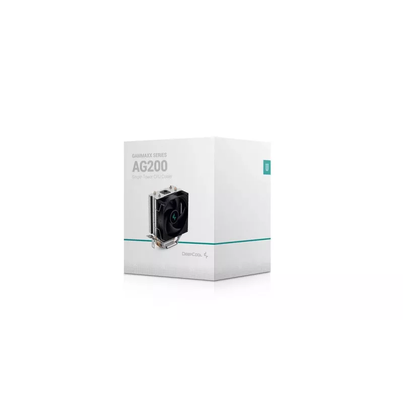 DEEPCOOL Ag200 procesoriaus oro aušintuvas 9,2 cm aliuminis - juodas