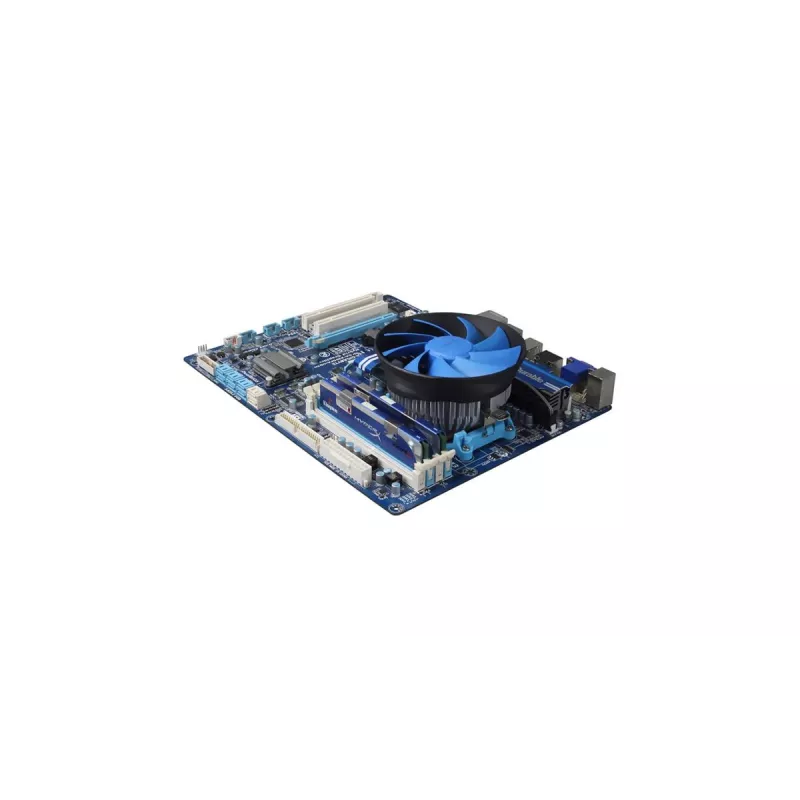 DEEPCOOL Gamma Archer procesoriaus oro aušintuvas 12 cm aliuminis - juoda/mėlyna