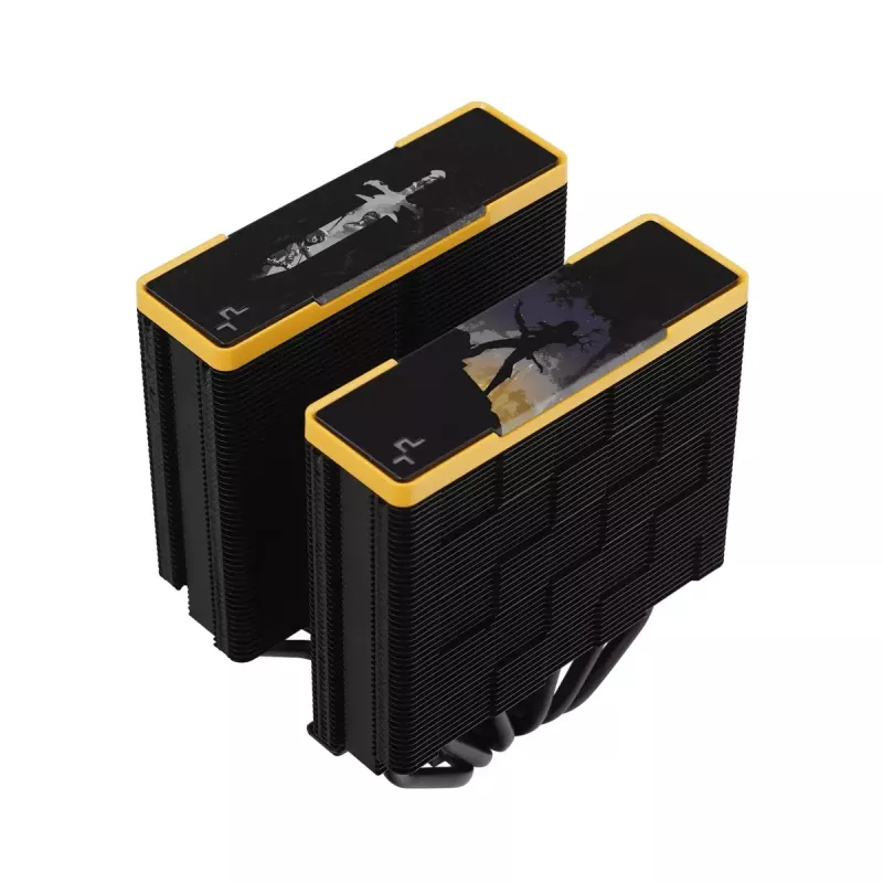 Oro aušintuvas DeepCool AK620 Zero Dark Zoria 12 cm juodas geltonas