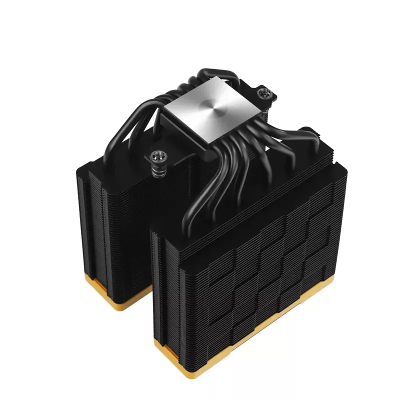 Oro aušintuvas DeepCool AK620 Zero Dark Zoria 12 cm juodas geltonas