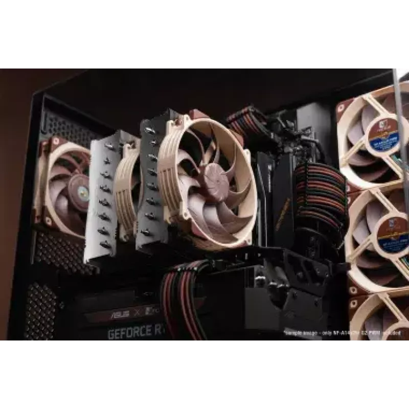 Korpuso ventiliatorius Noctua NF-A14x25r G2 PWM 140 mm, 1250–1500 RPM, 155.6 m³/h, 19.7–24.8 dB, 12 V, 4 kontaktų
