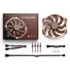 Korpuso ventiliatorius Noctua NF-A14x25r G2 PWM 140 mm, 1250–1500 RPM, 155.6 m³/h, 19.7–24.8 dB, 12 V, 4 kontaktų