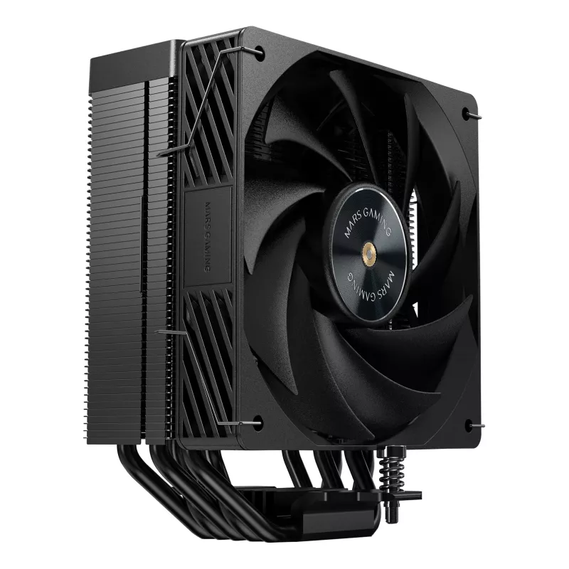 Mars Gaming MCPUX5 kompiuterio aušinimo sistema Procesorius Oro aušintuvas 12 cm Juoda 1 vnt.