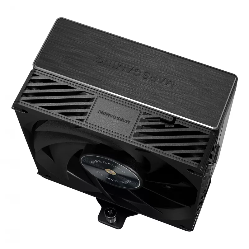 Mars Gaming MCPUX5 kompiuterio aušinimo sistema Procesorius Oro aušintuvas 12 cm Juoda 1 vnt.