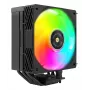 Mars Gaming MCPUX5ARGB kompiuterio aušinimo sistema Procesorius Oro aušintuvas 12 cm Juoda 1 vnt.