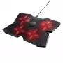Trust GXT 278 nešiojamojo kompiuterio aušinimo padas 43,9 cm (17,3 col.) Juoda