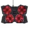 Trust GXT 278 nešiojamojo kompiuterio aušinimo padas 43,9 cm (17,3 col.) Juoda