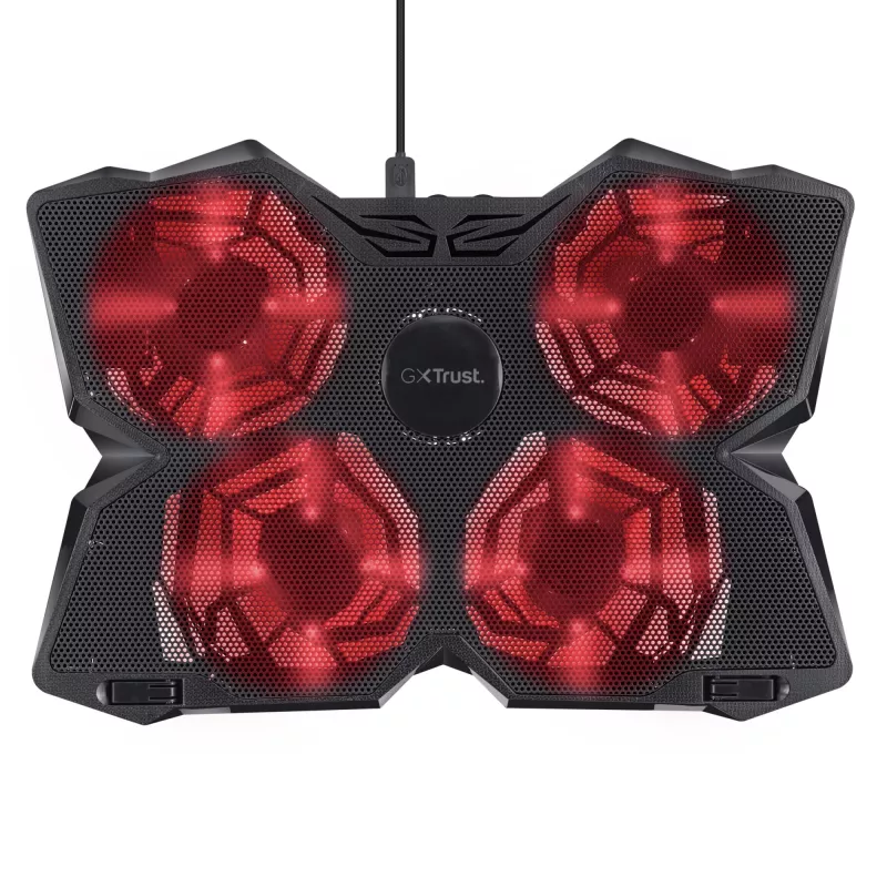 Trust GXT 278 nešiojamojo kompiuterio aušinimo padas 43,9 cm (17,3 col.) Juoda