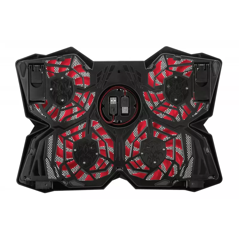 Trust GXT 278 nešiojamojo kompiuterio aušinimo padas 43,9 cm (17,3 col.) Juoda