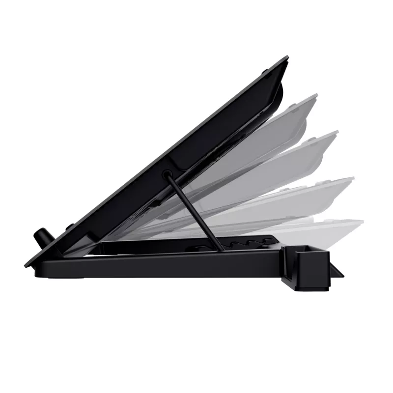 Trust GXT 1125 Quno nešiojamojo kompiuterio stovas juodas 43,2 cm (17 colių)