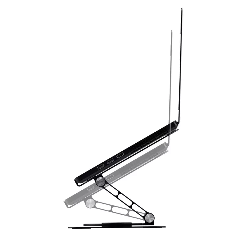 Trust Zeff nešiojamojo kompiuterio stovas Juoda 40.6 cm (16 col.)