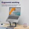 Trust Zeff nešiojamojo kompiuterio stovas Juoda 40.6 cm (16 col.)
