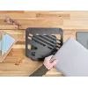 Trust Zeff nešiojamojo kompiuterio stovas Juoda 40.6 cm (16 col.)