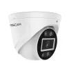 IP apsaugos kamera Foscam T5EP 5MP PoE kupolinė, 3072×1728, 4 mm objektyvas, PoE (IEEE 802.3af), IP66, naktinis matymas 20 m, microSD iki 256 GB