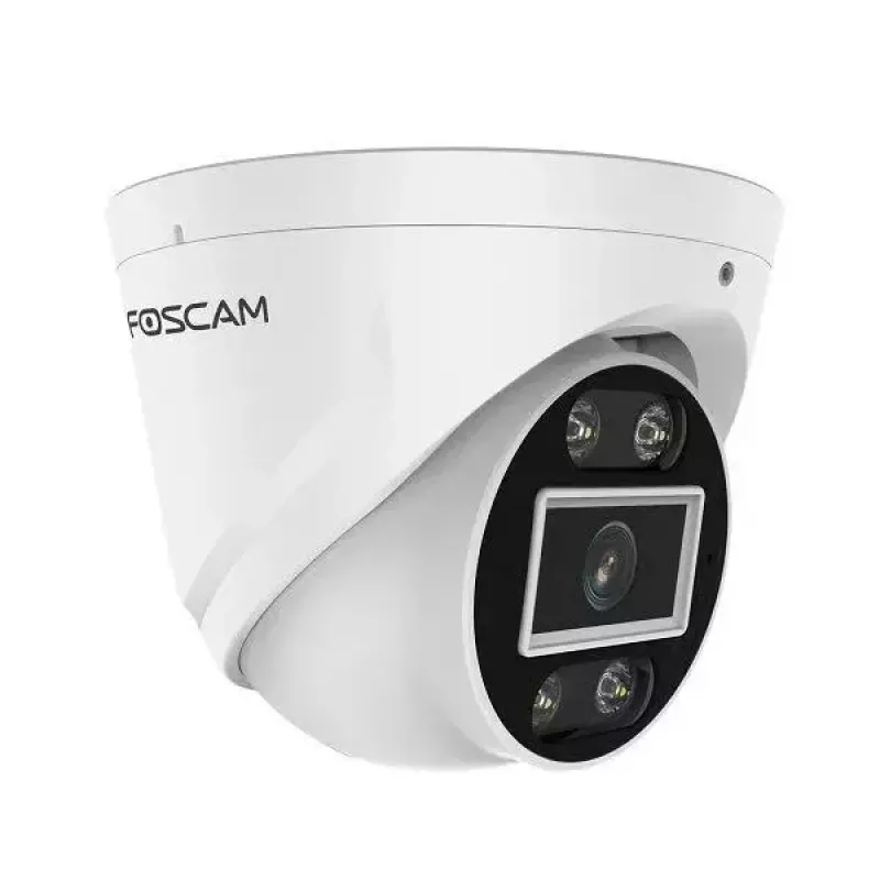 IP apsaugos kamera Foscam T5EP 5MP PoE kupolinė, 3072×1728, 4 mm objektyvas, PoE (IEEE 802.3af), IP66, naktinis matymas 20 m, microSD iki 256 GB