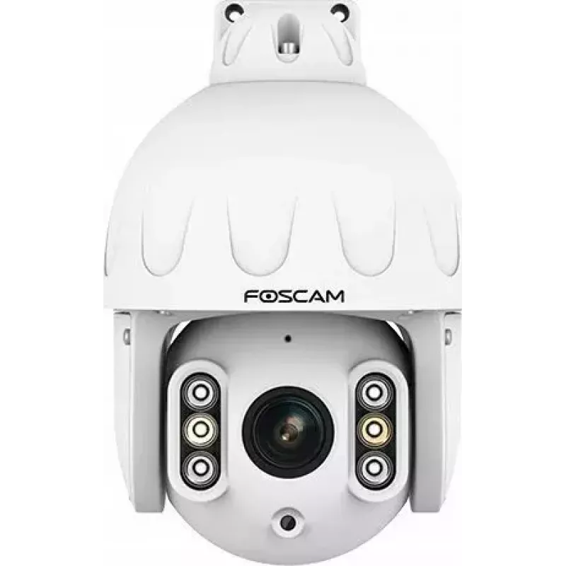IP PTZ apsaugos kamera Foscam SD8EP — 8 MP, 4x optinis priartinimas, 6x skaitmeninis, 355° pasukimas, 90° pakreipimas, IP66, lauko, balta