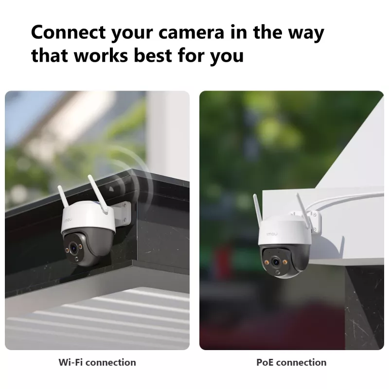 IP stebėjimo kamera IMOU Cruiser 2C 2K (2304×1296), 3 MP, 3,6 mm, PoE/Wi‑Fi, IP66, naktinis matymas 30 m, microSD iki 256 GB