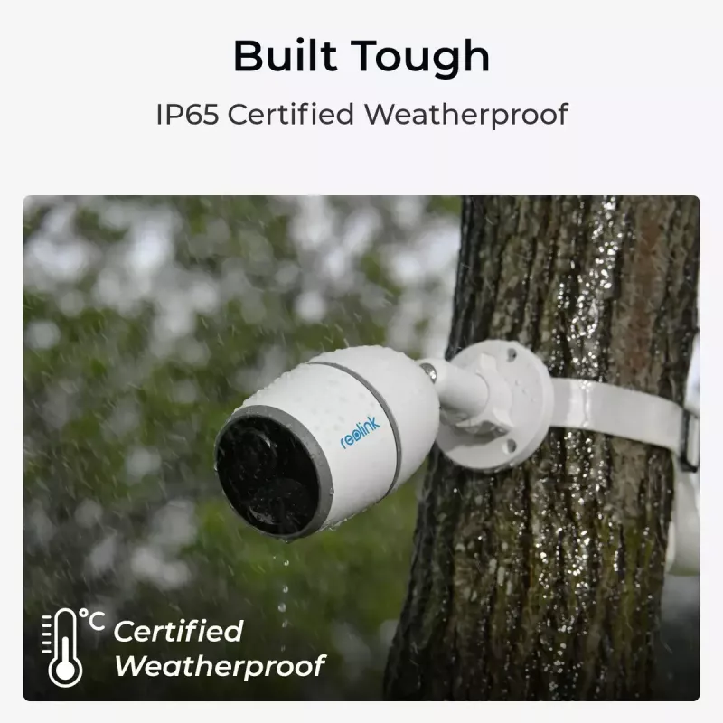 IP stebėjimo kamera Reolink Go Series G330 — 4 MP (2560×1440), 4G LTE, PIR, baterija 28 Wh, lauko bullet