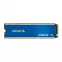 SSD M.2 ADATA LEGEND 710 1 TB PCIe 3.0 NVMe — 2400 MB/s skaitymas, 1800 MB/s rašymas, 3D NAND, 2280