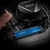 SSD M.2 ADATA LEGEND 710 1 TB PCIe 3.0 NVMe — 2400 MB/s skaitymas, 1800 MB/s rašymas, 3D NAND, 2280
