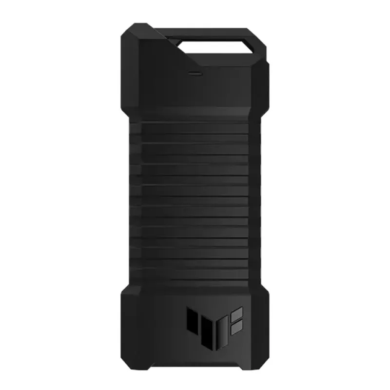 SSD enclosure ASUS ESD-T1A/BLK/G/AS — M.2 (SATA/PCIe) single-bay, USB-C 3.2 Gen2, 10 Gbit/s, Juoda, key lock