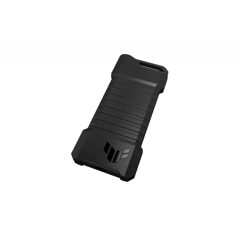 SSD enclosure ASUS ESD-T1A/BLK/G/AS — M.2 (SATA/PCIe) single-bay, USB-C 3.2 Gen2, 10 Gbit/s, Juoda, key lock