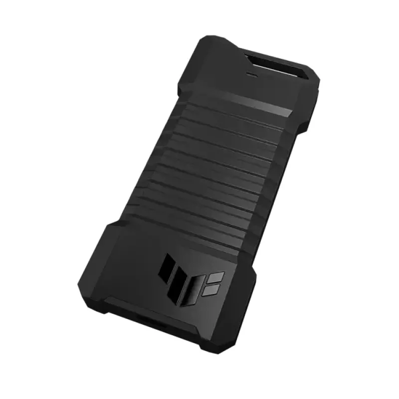 SSD enclosure ASUS ESD-T1A/BLK/G/AS — M.2 (SATA/PCIe) single-bay, USB-C 3.2 Gen2, 10 Gbit/s, Juoda, key lock