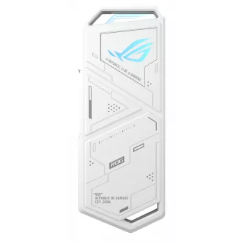 SSD korpusas ASUS ROG Strix Arion White Edition — M.2 PCIe, USB Type-C 10 Gb/s, vienam diskui