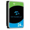 Seagate SkyHawk AI vidinis standusis diskas 24 TB 7200 RPM 512 MB 3.5 col. Serial ATA III