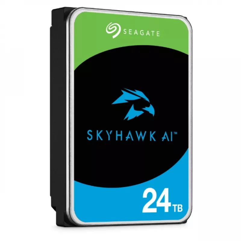 Seagate SkyHawk AI vidinis standusis diskas 24 TB 7200 RPM 512 MB 3.5 col. Serial ATA III