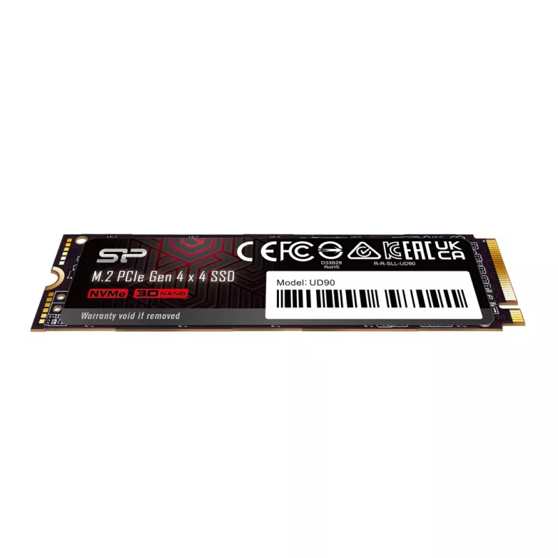 SILICON POWER SSD - UD90 - 4TB - M.2 - PCI-E 4.0 3D Nand NVMe