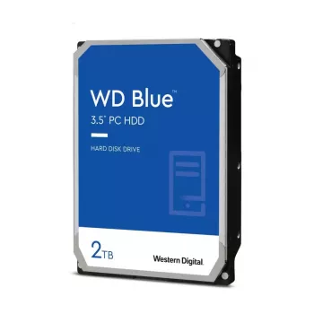 WESTERN DIGITAL kietasis diskas - WD Mėlyna WD20EZBX - 2TB - SATA 6GB/S - 3.5IN - 7200RPM - 256MB