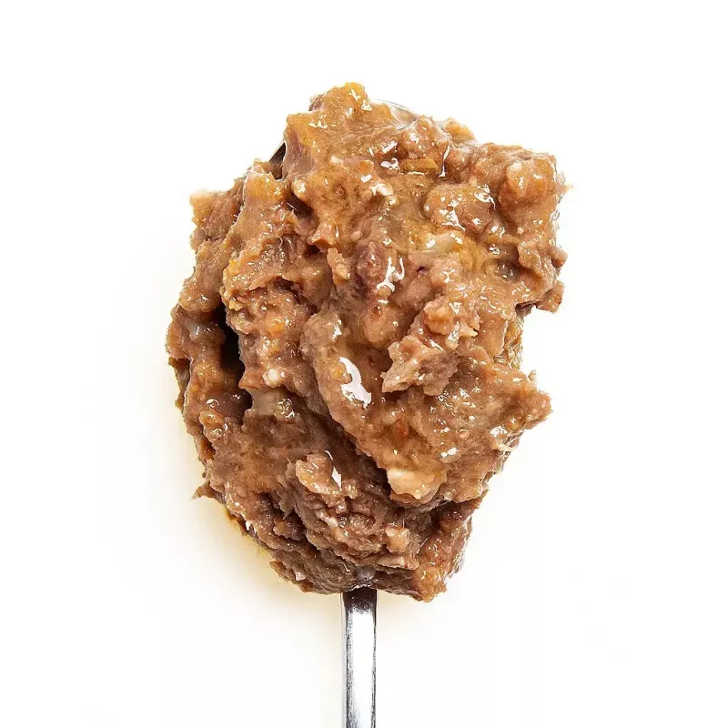 Šlapias kačių maistas 3coty Turkija su kriliu 80 g — visaveris suaugusių kačių šlapias maistas, 80 g skardinė, baltymai 19%, riebalai 7%