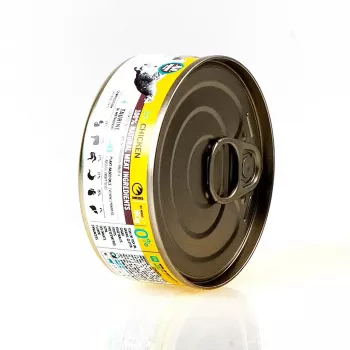 Šlapias kačių maistas 3coty Chicken Struvite care 80 g — šlapio maisto pakuotė, suaugusios katės, vištiena, visavertis pašaras