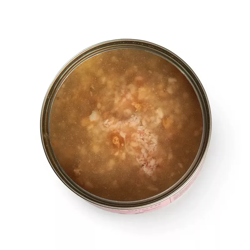 Šlapias kačių maistas 3coty Turkey Cheers 75 g — suaugusios katės, papildomas vienos porcijos pakelis, 80% drėgmės, 6% baltymų