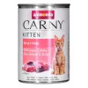 Šlapias kačių maistas animonda Carny Kitten jautiena ir kalakutiena 400 g skardinėje, 80% drėgmės, 10,5% baltymų, jauniems kačiukams
