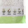 Sulimpantis tofu kačių kraikas DIAMENTIQ Matcha Ultra, žirnių pluoštas, be dulkių, 2,5 kg