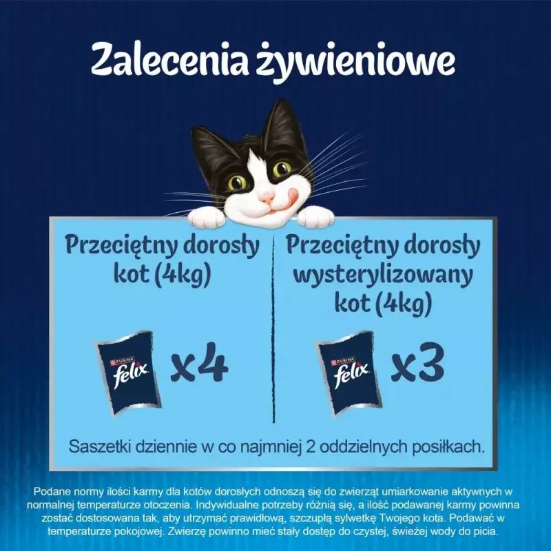 Šlapias kačių ėdalas Purina Nestlé PURINA Felix Countryside Selection rinkinys 120×85 g maišelių, suaugusioms katėms, mišrių skonių, be glitimo