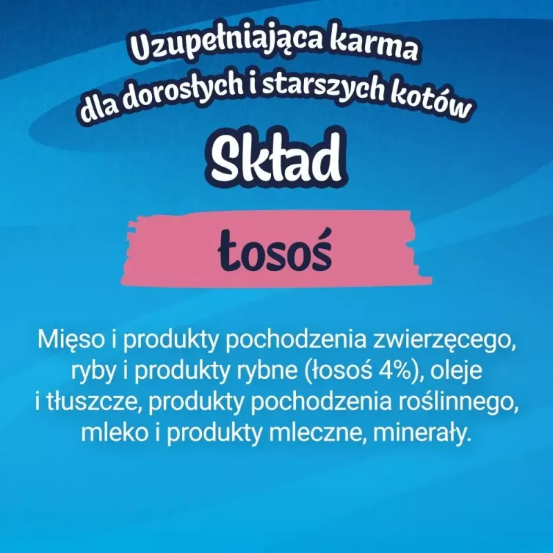 Drėgnas kačių skanėstas Purina Felix Deli Moments Lašišos pasta 4 x 10 g tūtelė