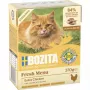 Šlapias kačių ėdalas BOZITA Fresh Menu Chicken 370 g — suaugusioms, visų veislių, svorio kontrolei skirta sudėtis