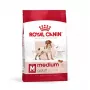 Sausas šunų ėdalas Royal Canin Medium Adult — vištiena ir kiauliena, 4 kg; baltymai 25%, riebalai 14%