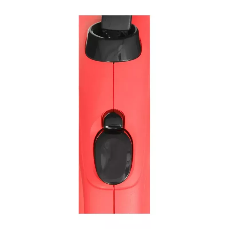 Ištraukiamas šunų pavadėlis Flexi New Classic 5 m, juoda nailono juosta, didelėms veislėms iki 50 kg