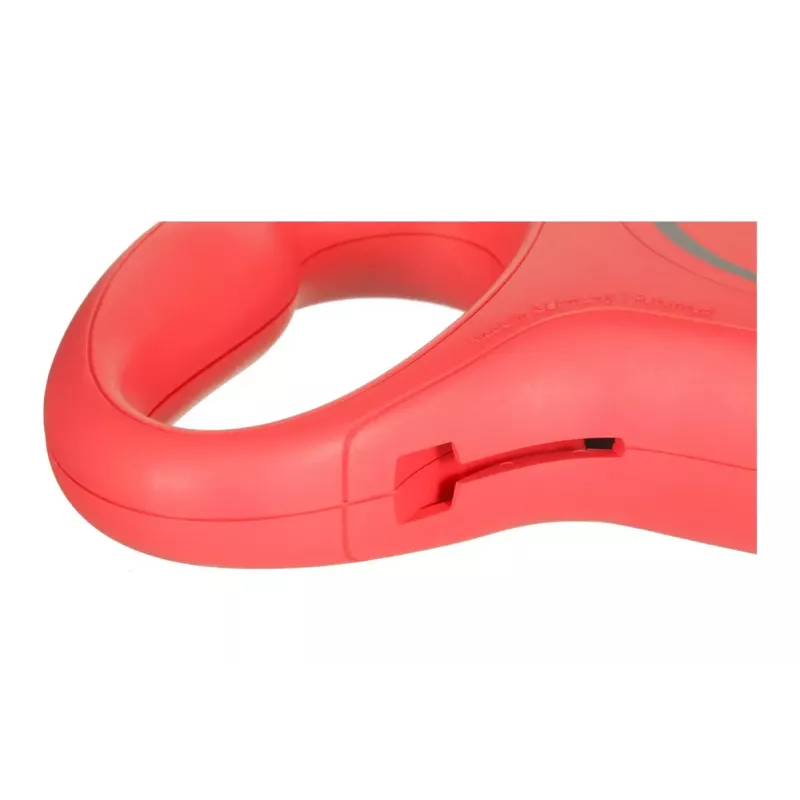 Ištraukiamas šunų pavadėlis Flexi New Classic 5 m, juoda nailono juosta, didelėms veislėms iki 50 kg