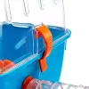Hamsterių narvas FERPLAST Combi 2, mėlynas permatomas, P795×G295×A263 mm, technopolimeras